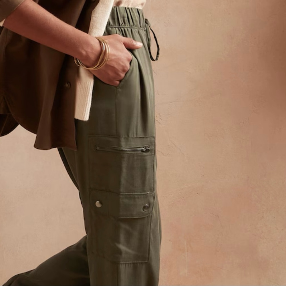 Olive Cargo Pants